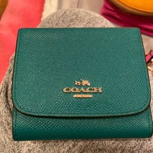 Green Coach Wallet